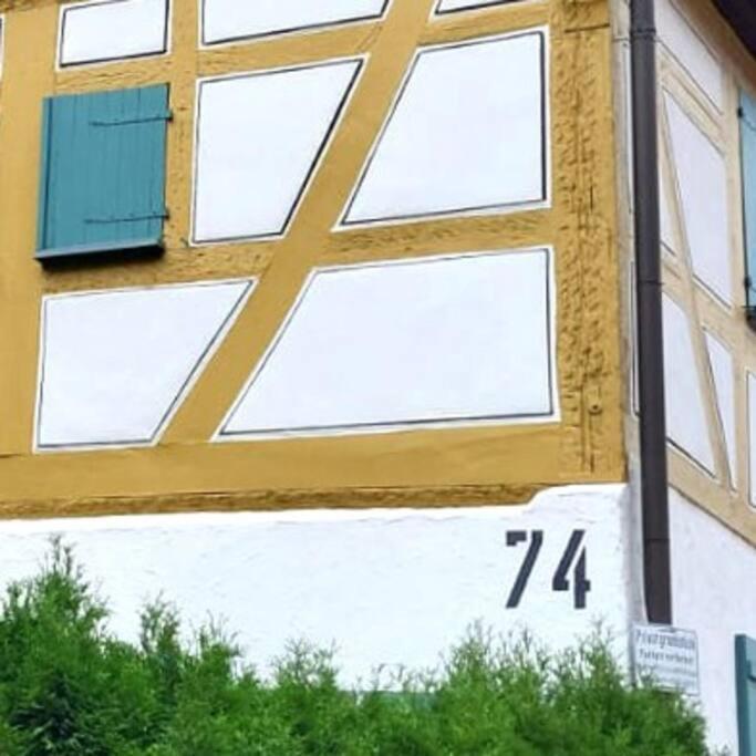 Fachwerk Maisonette In Nuertingen Luaran gambar