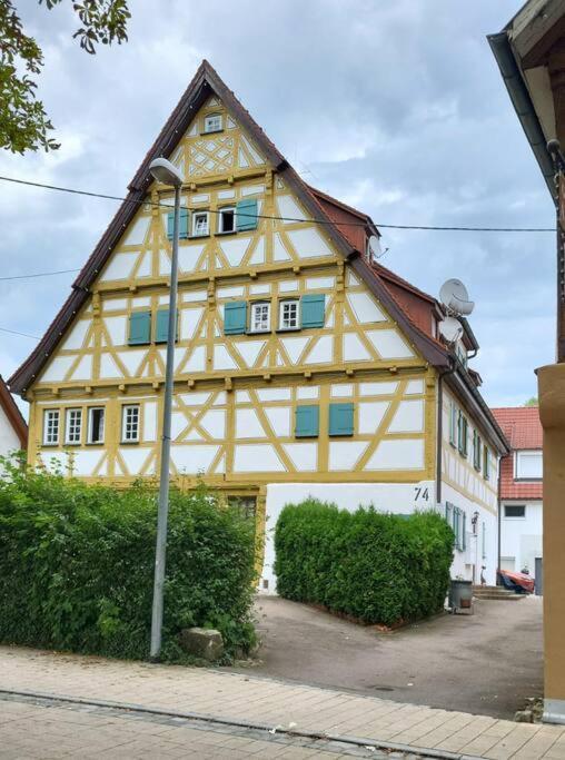 Fachwerk Maisonette In Nuertingen Luaran gambar