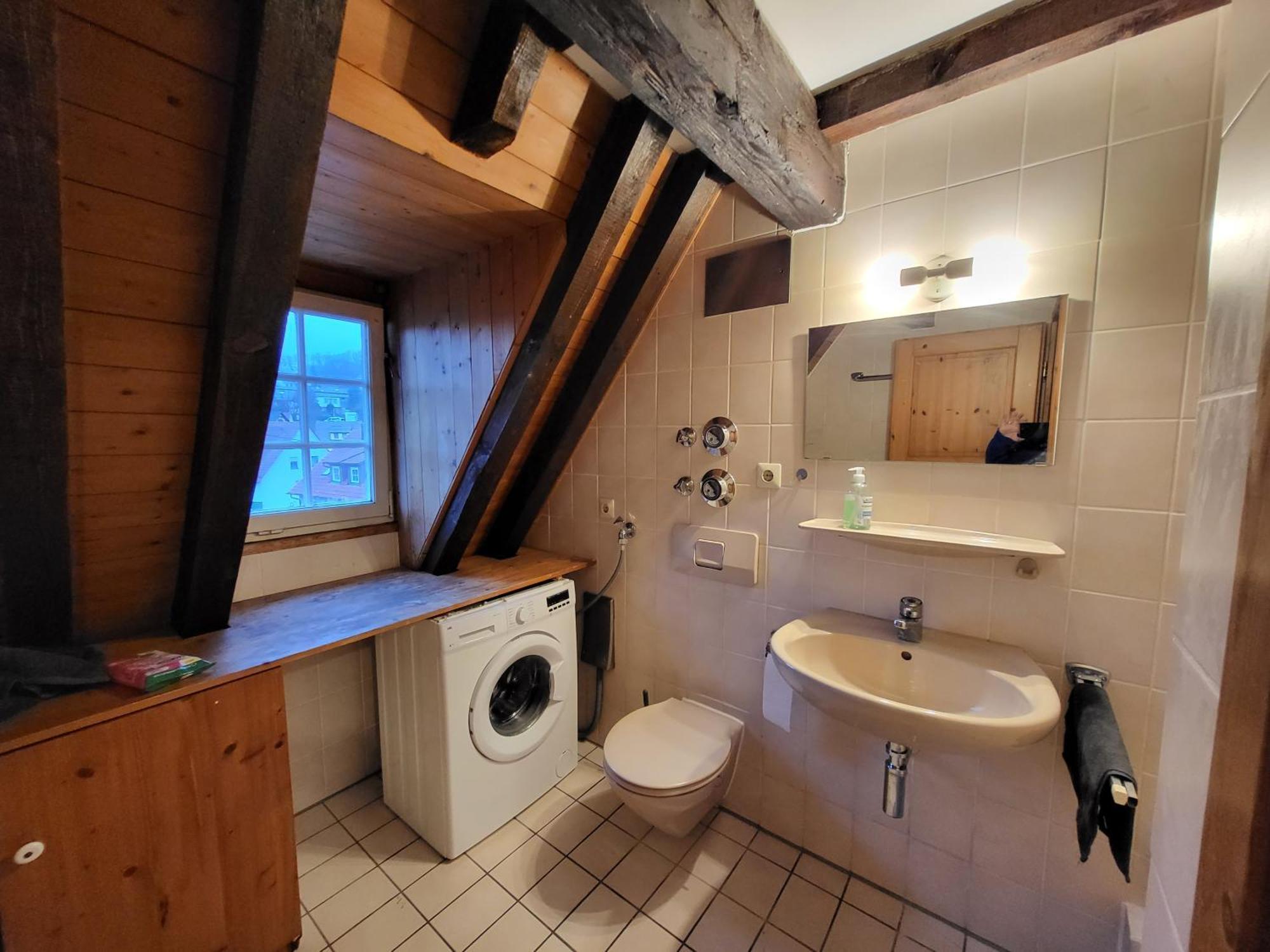 Fachwerk Maisonette In Nuertingen Luaran gambar