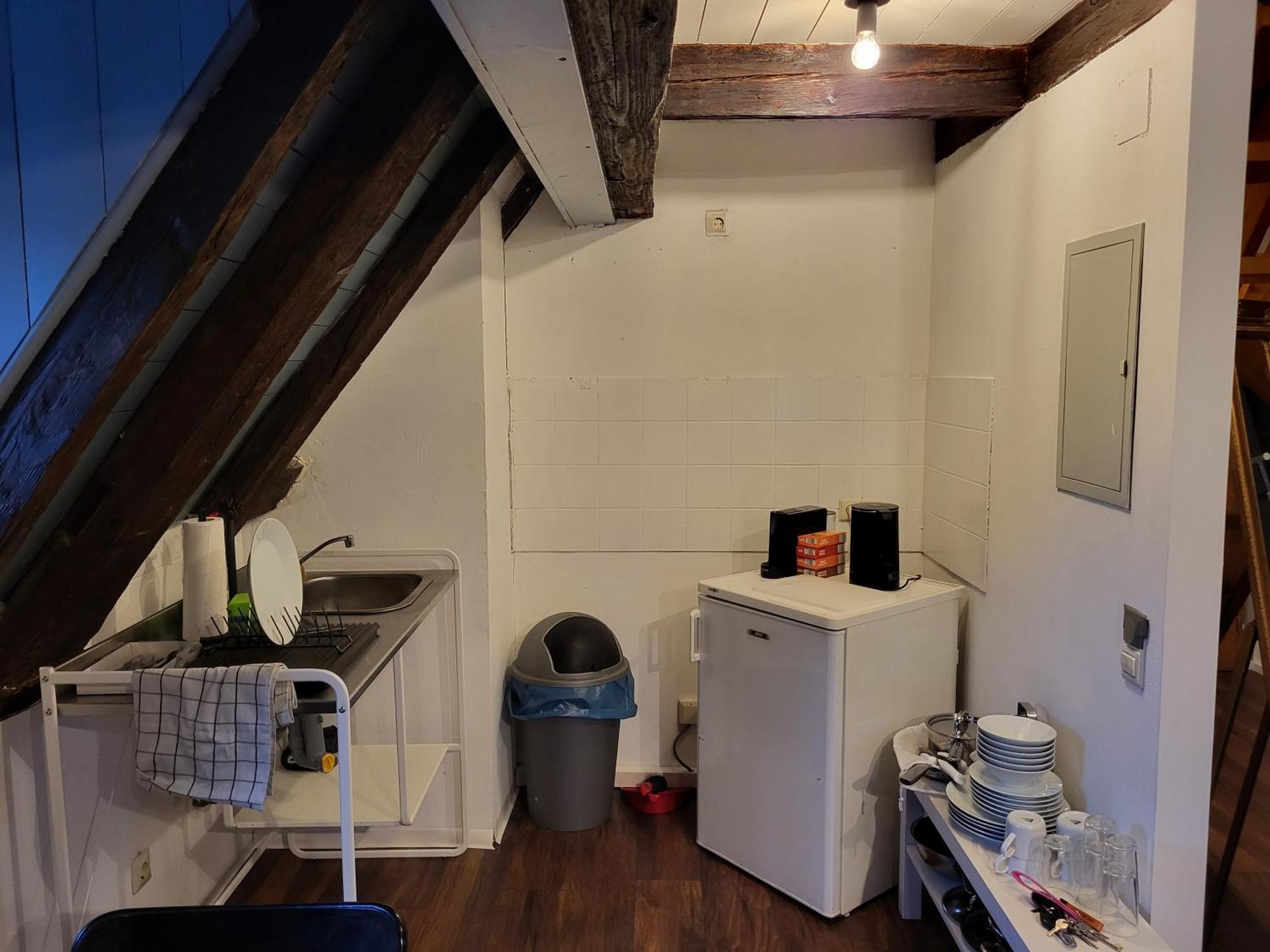 Fachwerk Maisonette In Nuertingen Luaran gambar